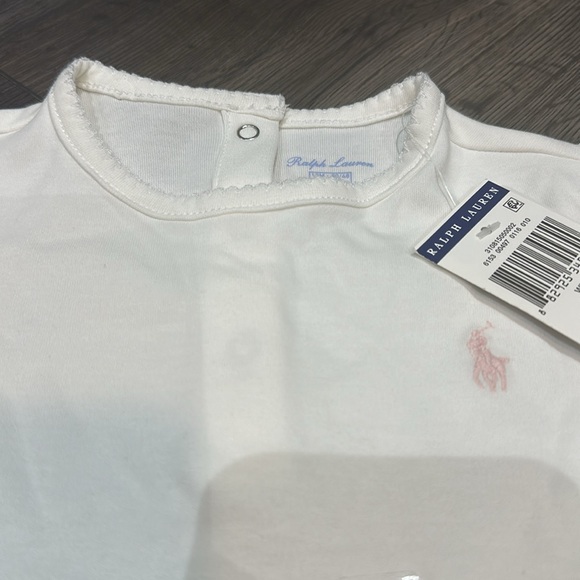 Ralph Lauren White Girls Onesie - 18M - Picture 2 of 4